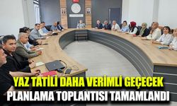 Afyonkarahisar’da Yaz Dönemi Eğitimleri için planlama toplantısı yapıldı