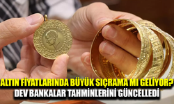 ABD’li Dev Bankalardan altın için yeni tahminler