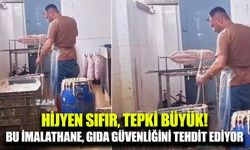 Hijyen kurallarına uymayan kokoreç imalathanesi tepki çekti