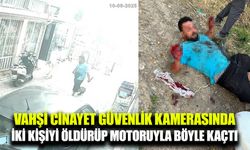 Zanlı, cinayet sonrası elinde bıçakla görüntülendi
