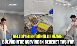 Bolvadin Belediyesi’nden ihtiyaç sahiplerine sıcak yemek desteği