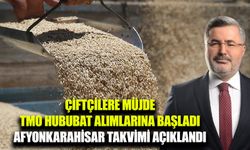 Afyonkarahisar’da TMO hububat alımlarına başlıyor