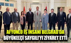 Afyonkarahisarlı Genç İş İnsanı Belgrad’da önemli bir buluşma gerçekleştirdi