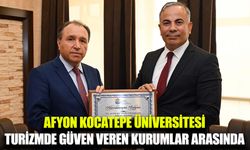 Afyon Kocatepe Üniversitesi’ne Akreditasyon onuru