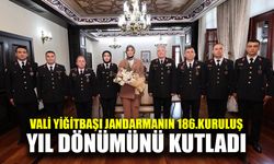 Vali Yiğitbaşı, Jandarma’nın 186. Kuruluş yıl dönümünü kutladı