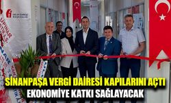 Sinanpaşa Vergi Dairesi hizmete açıldı