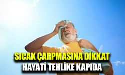 Sıcak çarpması hayati tehlike yaratıyor