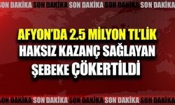 Afyonkarahisar'da yasa dışı kumar ve bahis operasyonu