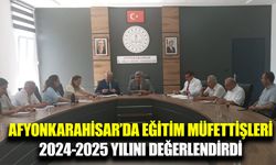 Müdür Sünnetci, Eğitim Müfettişleri ile Yıl Sonu Değerlendirme Toplantısına katıldı