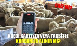 Kredi kartıyla veya taksitle kurban alınır mı?