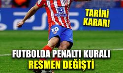 Futbolda penaltı kuralı resmen değişti