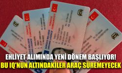 Ehliyette yeni dönem başlıyor: Bu IQ'nun altındakiler araç süremeyecek