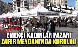 Emekçi Kadınlar Pazarı Zafer Meydanı’nda kuruldu