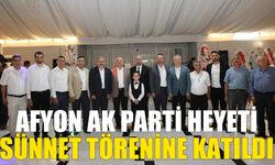 Afyonkarahisar AK Parti Heyeti sünnet törenine katıldı
