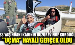 83 yaşındaki kadının huzurevinde kurduğu "uçma" hayali gerçek oldu