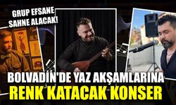 Bolvadin'de yaz akşamlarına renk katacak konser: Grup Efsane sahne alacak