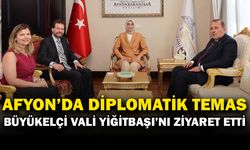Vali Yiğitbaşı, Kuzey Makedonya Büyükelçisi Manasijevski’yi Kabul Etti
