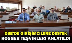 Afyonkarahisar OSB’de Girişimcilik Destek Toplantısı Gerçekleştirildi