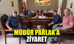 Başkan Kınık'tan Müdür Parlak’a ziyaret