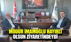 Müdür İmamoğlu’ndan KOSGEB İl Müdürü Kahraman’a hayırlı olsun ziyareti