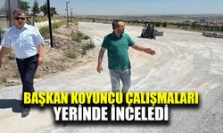 Başkan Serkan Koyuncu, Millet Bahçesi’ndeki çalışmaları yerinde inceledi