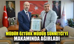 Öztürk’ten Sünnetci’ye ziyaret