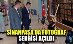“Zaferin Adı Türkiye” temalı fotoğraf sergisi Sinanpaşa’da açıldı