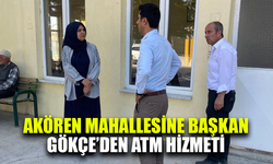 Akören Mahallesi’ne Halkbank ATM hizmeti geliyor