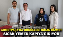 Ahmetpaşa’da gönülleri ısıtan hizmet  Sıcak yemek kapıya gidiyor