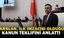 Arslan'dan İlk İmzacısı Olduğu Teklifle İlgili Açıklama
