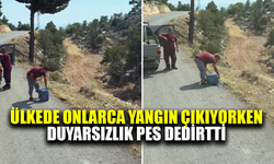 Ülkenin bir bölümü böyle böyle yanıyor