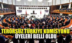 Terörsüz Türkiye Komisyonu üyeleri belli oldu