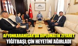 Vali Yiğitbaşı, Çin Halk Cumhuriyeti heyetini makamında ağırladı