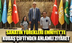 Sanata adanmış gönüllerden Emniyete ziyaret