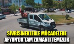 Yaz aylarında rahat bir nefes için Afyonkarahisar Belediyesi sahada