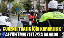 Afyonkarahisar'da güvenli trafik için kesintisiz denetim