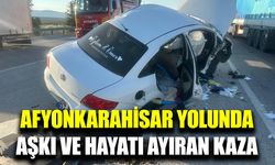 Evlilik iznine çıkan Üsteğmen ve eşi trafik kazasında ayrıldı