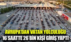 Kapıkule’de gurbetçi yoğunluğu