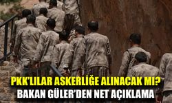 PKK üyeleri için askerlik kapısı aralanıyor mu?