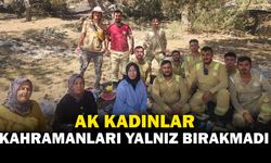 Ak Kadınlar Yeşil Vatan Kahramanlarının Yanında