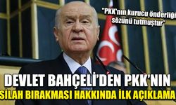Devlet Bahçeli’den PKK’nın Silah Bırakması Hakkında İlk Açıklama