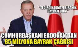 Cumhurbaşkanı Erdoğan'dan 85 milyona bayrak çağrısı