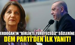 Erdoğan'ın "Birlikte yürüyeceğiz" sözlerine DEM Parti'den ilk yanıt!