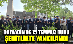 Bolvadin’de 15 Temmuz ruhu şehitlikte yankılandı