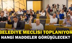 Belediye Meclisi 1 Ağustos'ta Toplanıyor