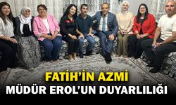 Özel Birey Fatih’in azmi ve Emniyet Müdürünün duyarlılığı yürekleri ısıttı
