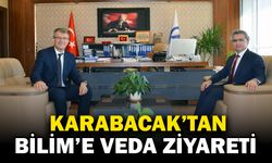 Başsavcı Karabacak’tan Genel Sekreter Bilim’e Veda Ziyareti