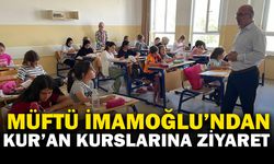 İl Müftüsü İmamoğlu’ndan Yaz Kur’an Kurslarına ziyaret