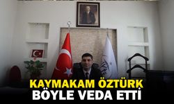 Bayat Kaymakamı Osman Emre Öztürk’ten Veda Mesajı