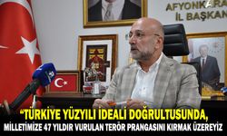 Başkan Şahin: “47 yıllık terör prangasını kırmak üzereyiz”
